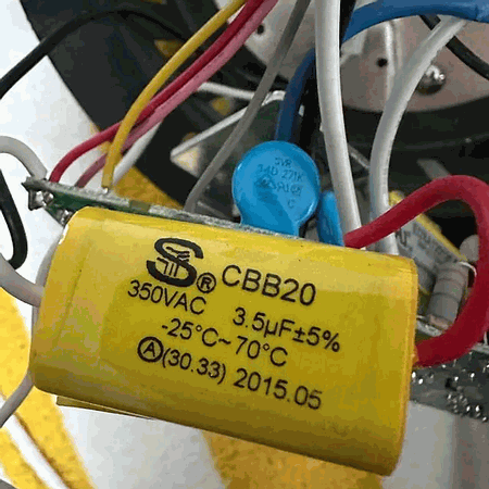 capacitor de ventilador de techo